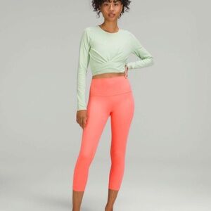 *Flawed* Lululemon Align High-Rise Crop 23" Raspberry Cream | Size 8 *Flawed*